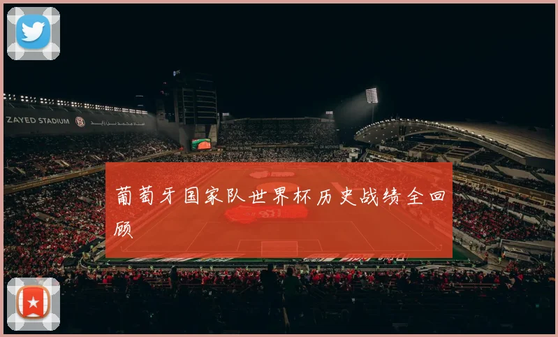 葡萄牙国家队世界杯历史战绩全回顾